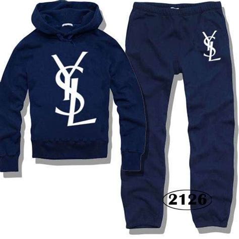 ysl mens sweat suit|YSL men's ready to wear.